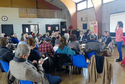 Table ronde avant l'AG à Tallard